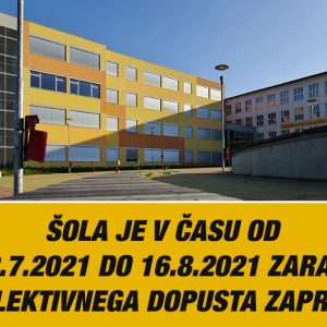 (Slovenian) Kolektivni dopust 2021