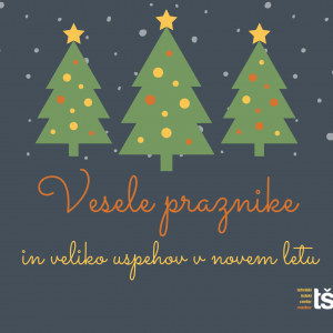 Novoletna čestitka vsem dijakom, študentom, partnerjem in celotnemu kolektivu TŠC Maribor